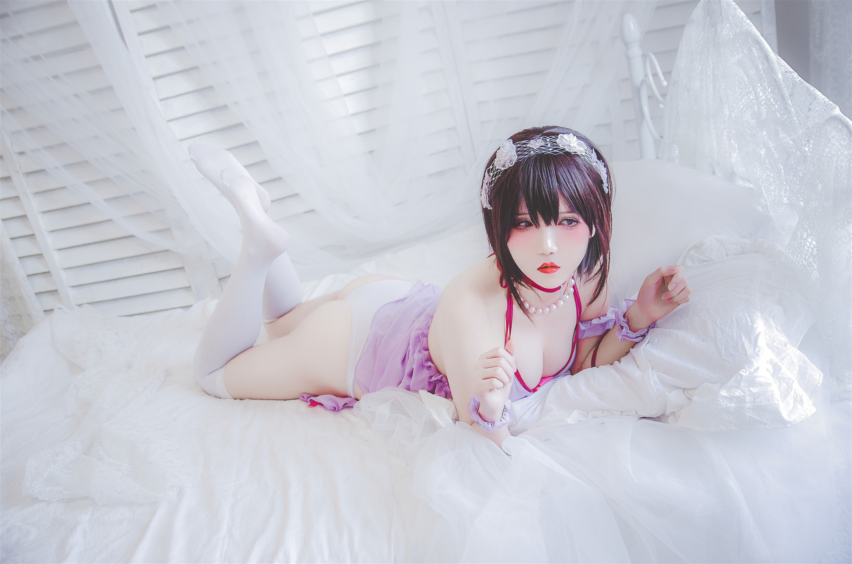 图片[1]-阿薰kaOri – NO.003 加藤惠睡衣 [15P]-XikXak